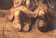 REMBRANDT Harmenszoon van Rijn The Return of the Prodigal Son (detail) France oil painting artist
